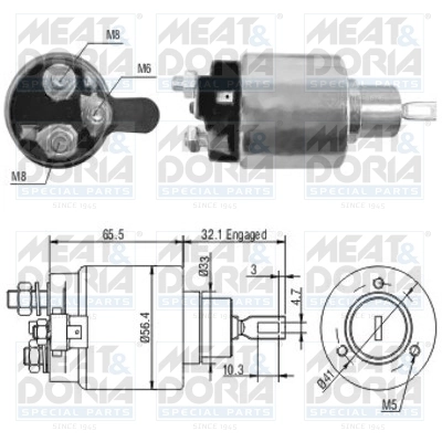 Solenoid Switch, starter